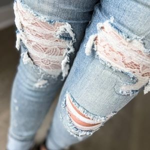 Judy blue lace patch